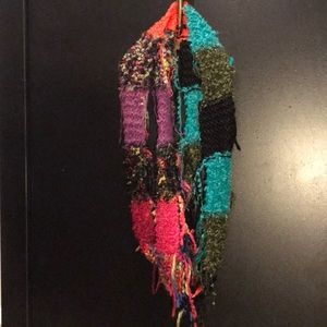 Beautiful multi colored Steve Madden scarf